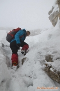 30 la neve rammollita ci favorisce la salita....(foto Giò)